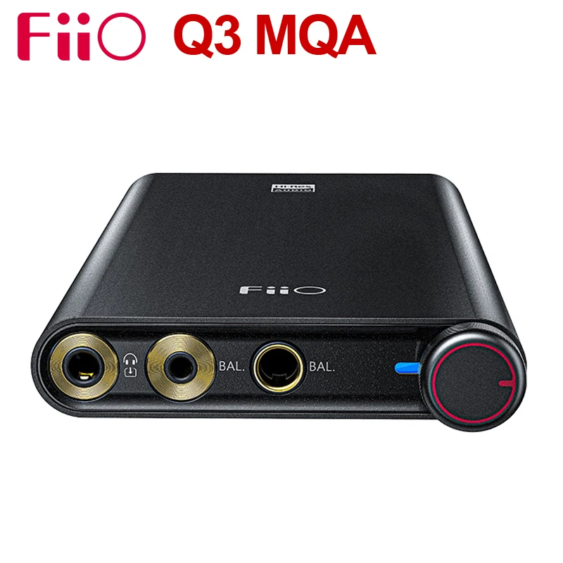 FiiO Q3 MQA THX Balanced DAC/Headphone Amplifier DSD256 384kHz/32bit AK4452 DAC XMOS XU316 2.5/3.5/4.4mm Output |