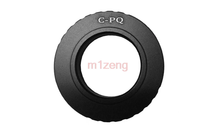 

C-pq переходное кольцо для C-крепления 16 мм фильма/пленки cctv фильма объектива к Pentax Q P/Q PQ Q10 Q7 беззеркальной камеры