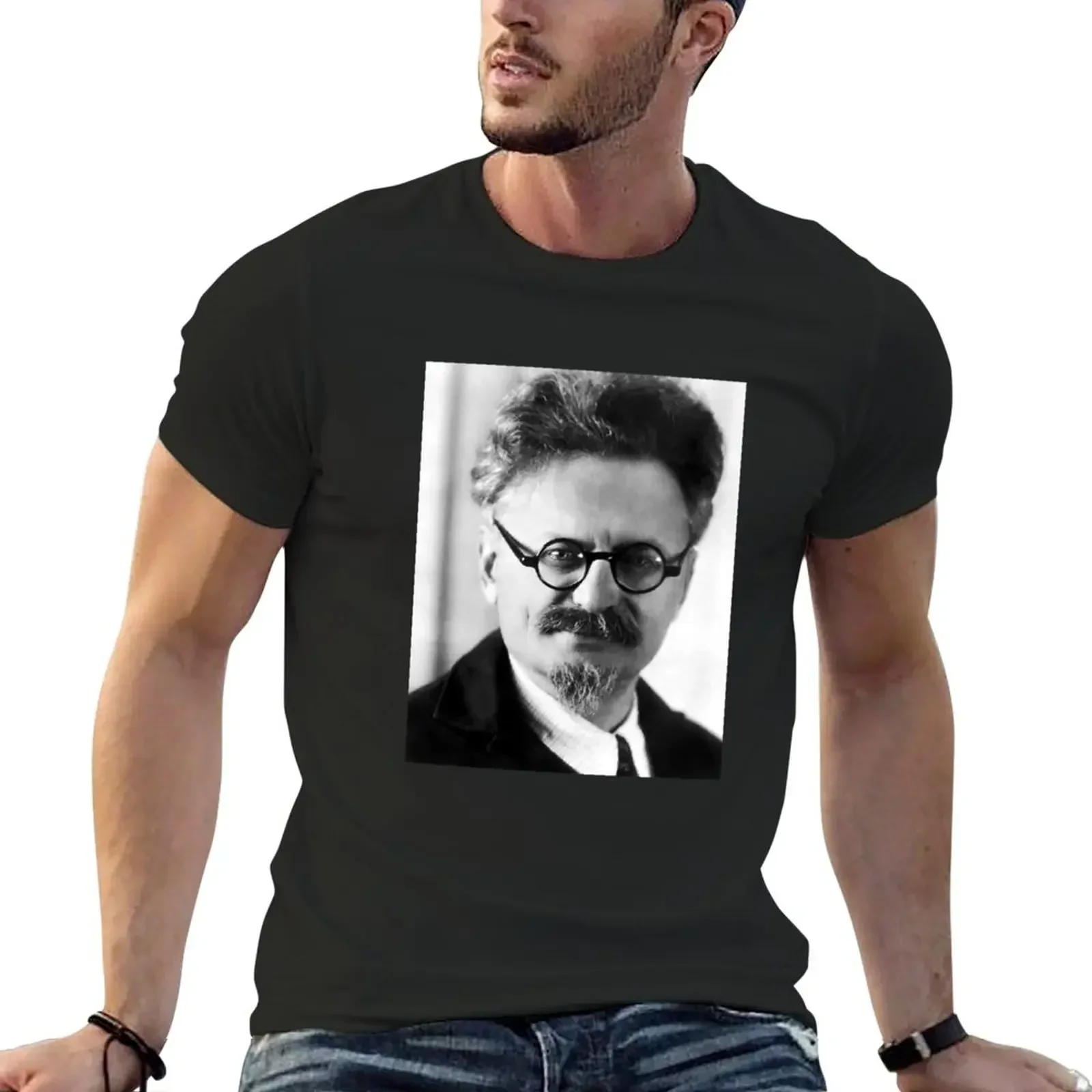 Футболка мужская с животным принтом в эстетическом стиле