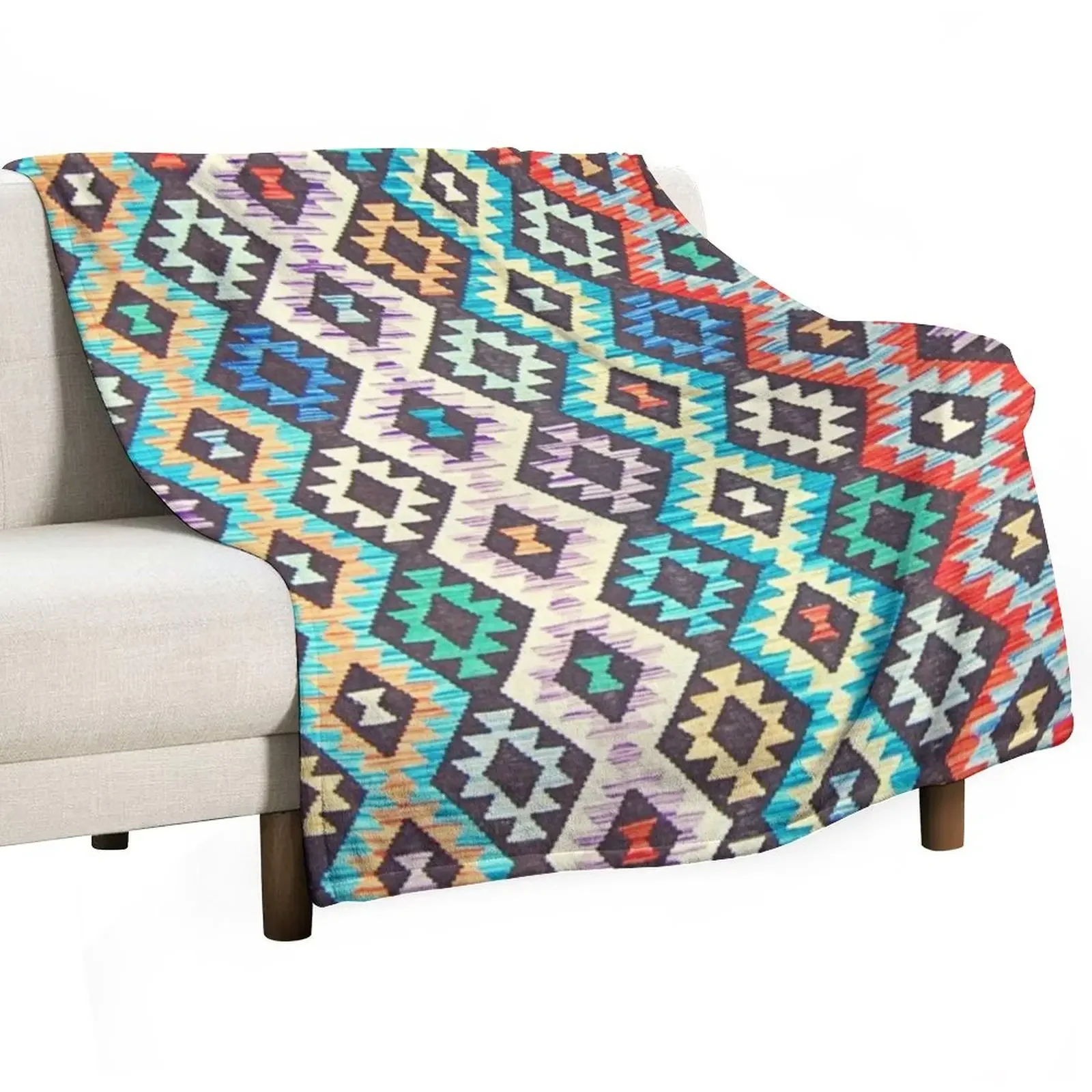 Турецкий шерстяной ковёр Kilim