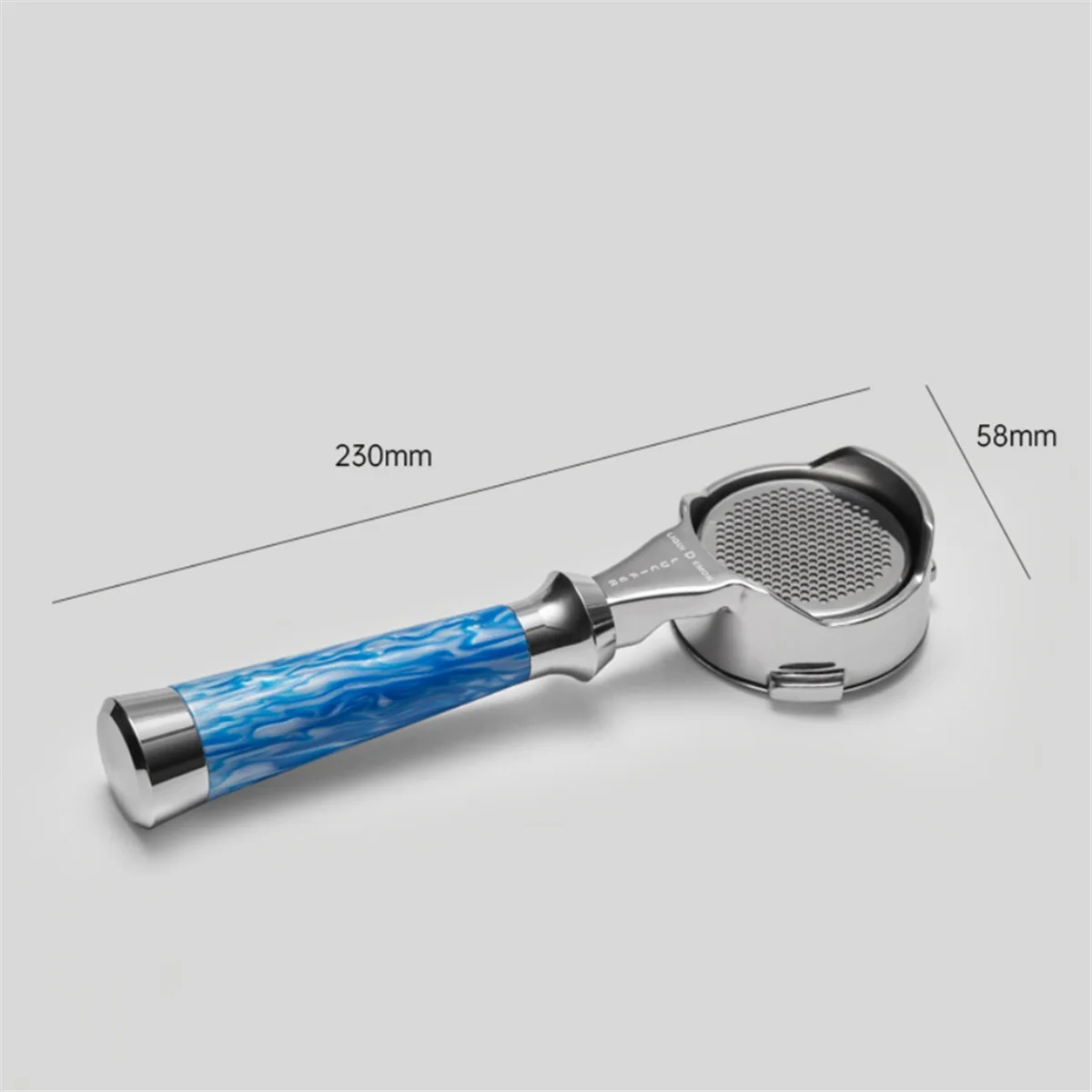 Бездонный портафильтр из нержавеющей стали диаметром 58 мм для E61 ECM Rocket Sanremo Faema