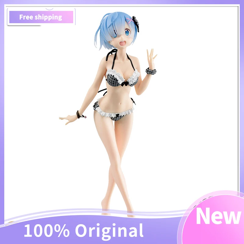 

Action Figure Anime Re:ZERO -Starting Life in Another World Rem Ornaments 100% Original Collection Model Doll Toys Realshot