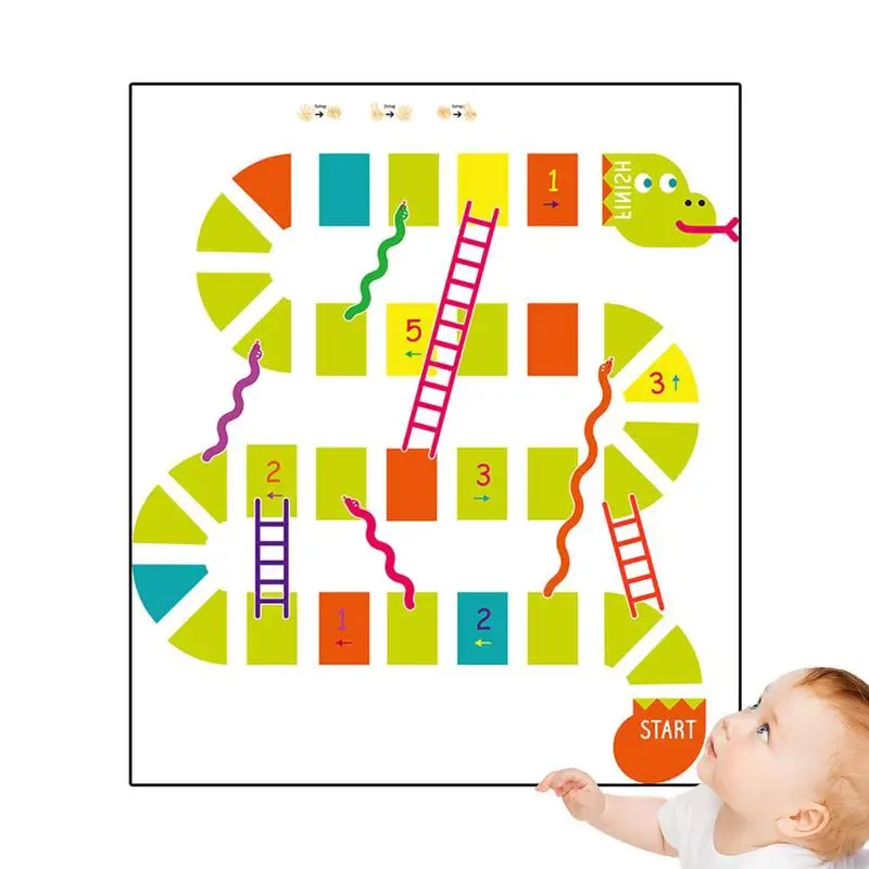 

Snake DIY Lattice Floor Sticker Kids Hopscotch Sticker Sticker Kids Path Sticker DIY Floor Decals Bedroom Ground Corridor