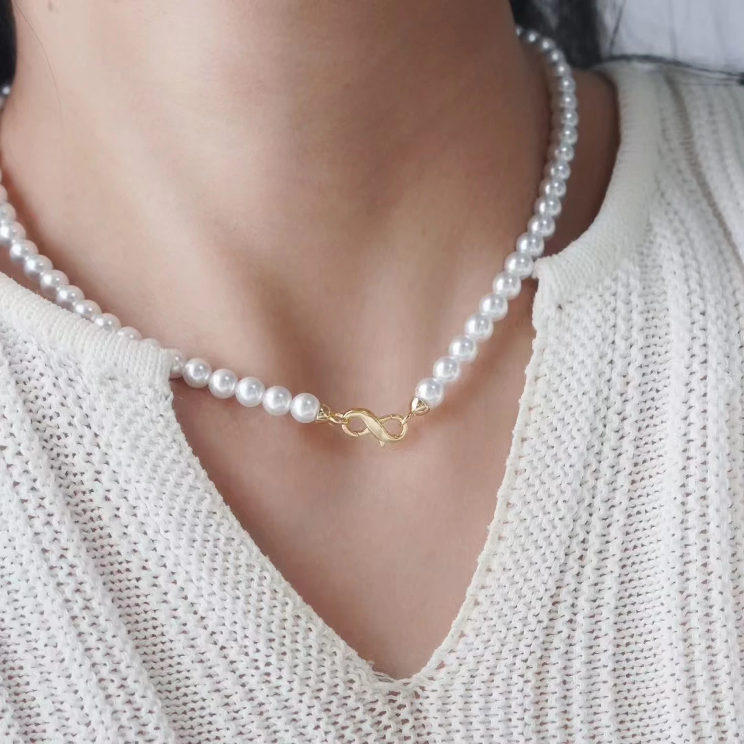 Оптовая продажа ожерелье из стерлингового серебра 925 пробы браслет застежки и