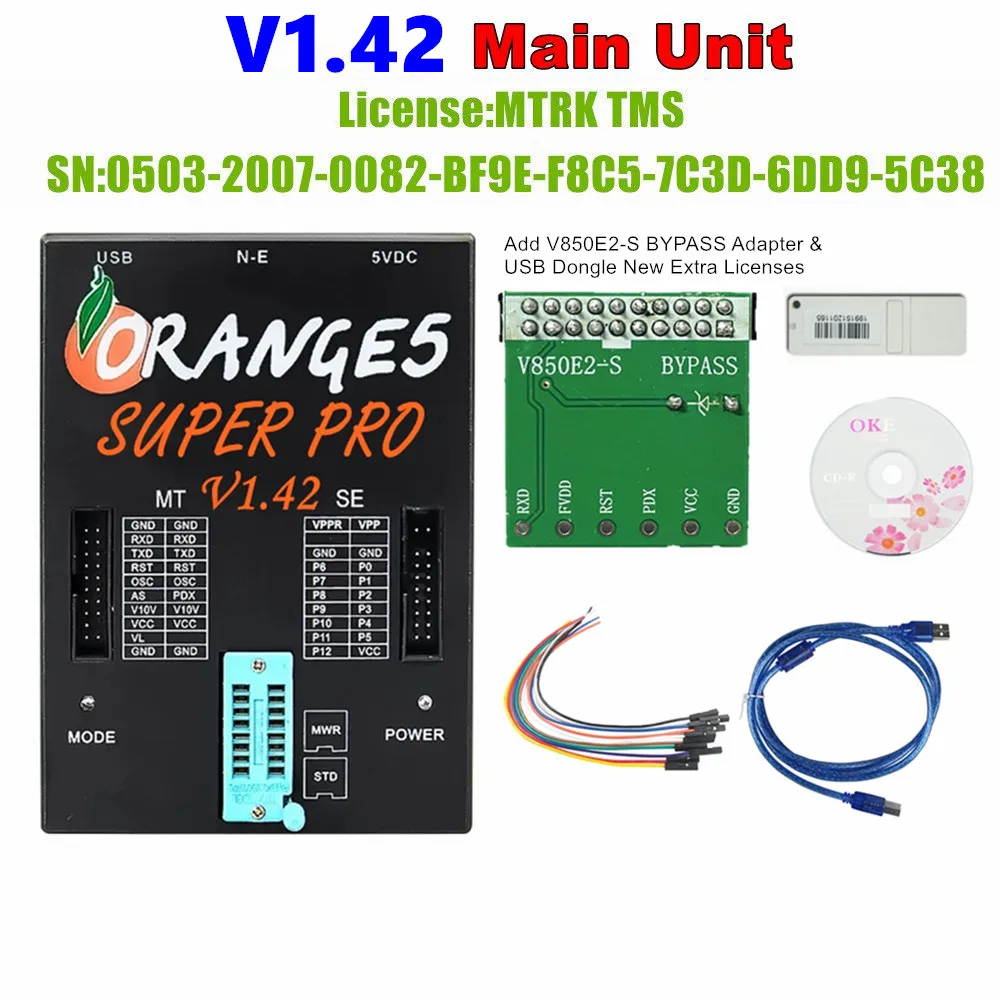 

Программатор ECU Orange5 V1.42 для Toyota, Suzuki, Hyundai, Orange 5 Super Pro
