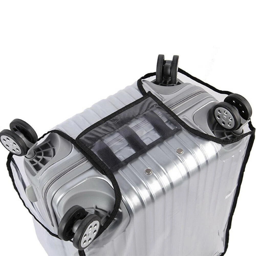 

PVC Luggage Cover Suitcase Protector Durable Travel Waterproof/Transparent Clear Full Transparent Luggage Protector Cover