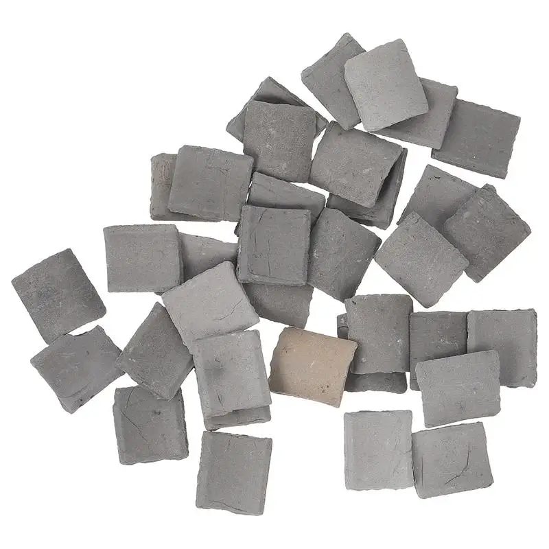 

35Pcs Hand-made DIY Sand Table Mini Tile Micro Landscape Decorations for Decor