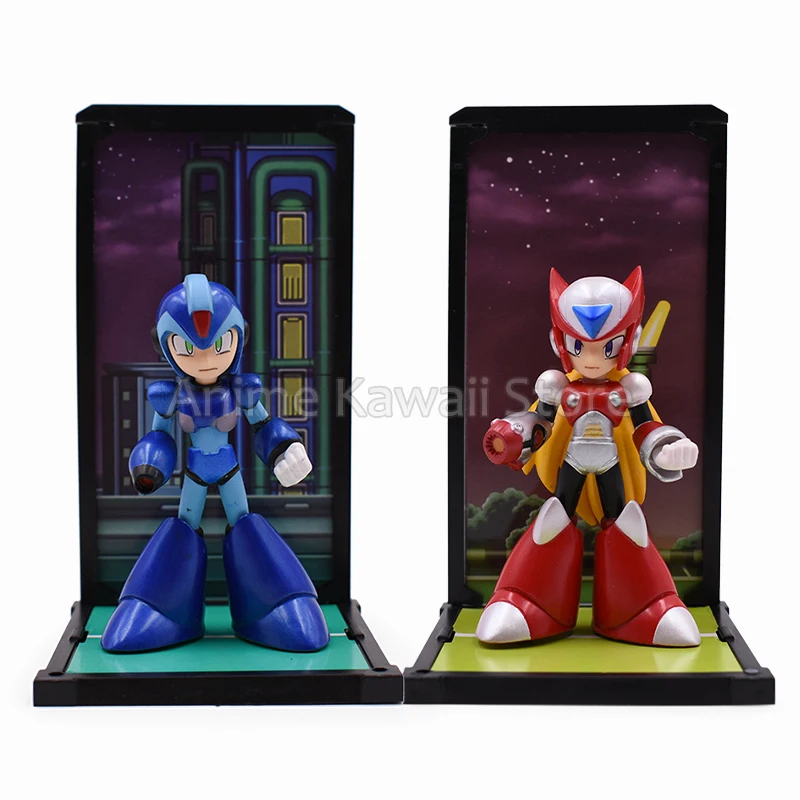 Фигурки героев аниме «Мега-человек», 2 шт.