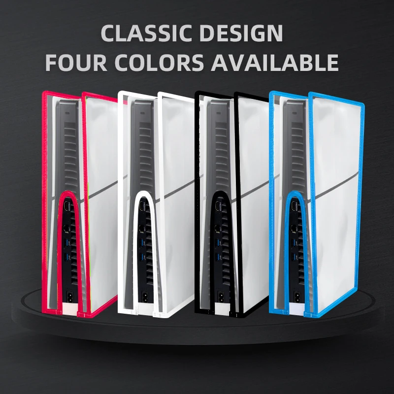 Тонкий пылезащитный чехол для консоли PS5 Прозрачный защиты от пыли игровые