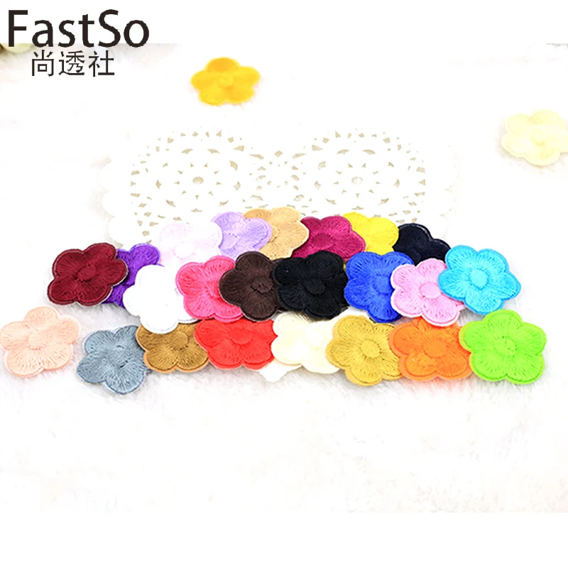 Маленький цветок железная нашивка на одежде ремонтная скатерть аппликация