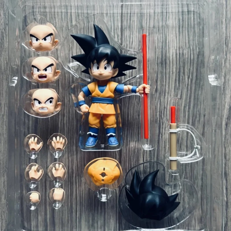 Bandai S.H.Figuarts Dragon Ball Daima Son Goku Mini 1/12 экшн-кукла Коллекционная аниме-фигурка Модель