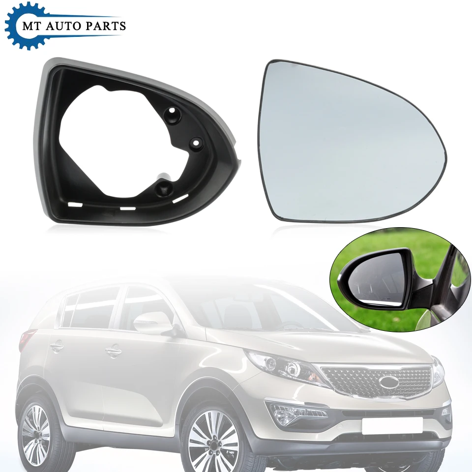 

MTAP Rearview Side Mirror Bezel Panel Housing or Mirror Glass Lens Frame For KIA For Sportage R 2012 2013 2014 2015 2016 2017