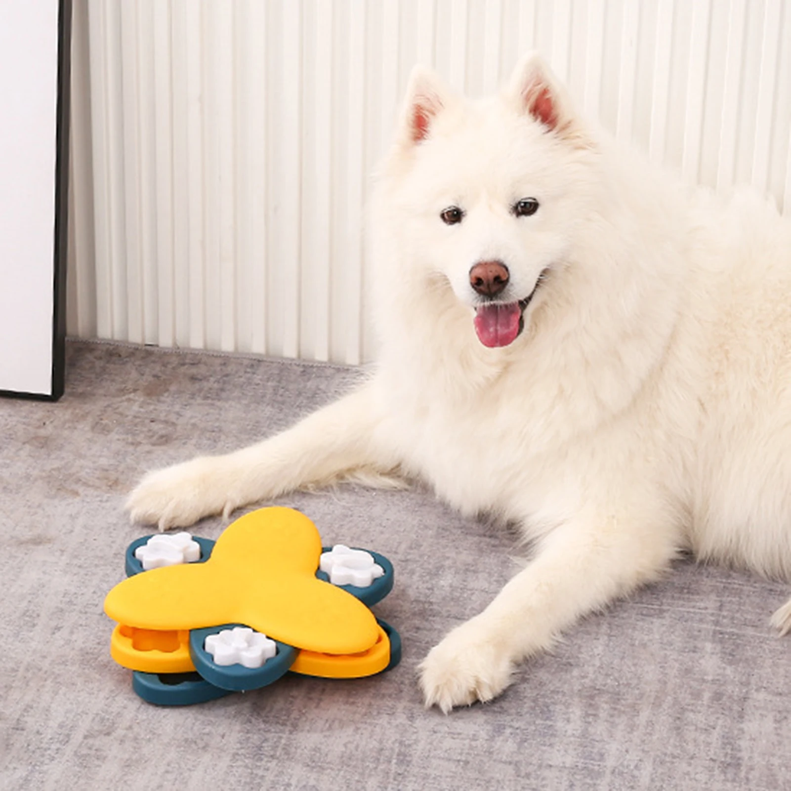 

Slow Eating Dog Bowl Puzzle Feeders For Dogs Cats To Slow Down Non-Slip Eating Bowl Dog Smart Interactive Treat Puzzle Dog Toy