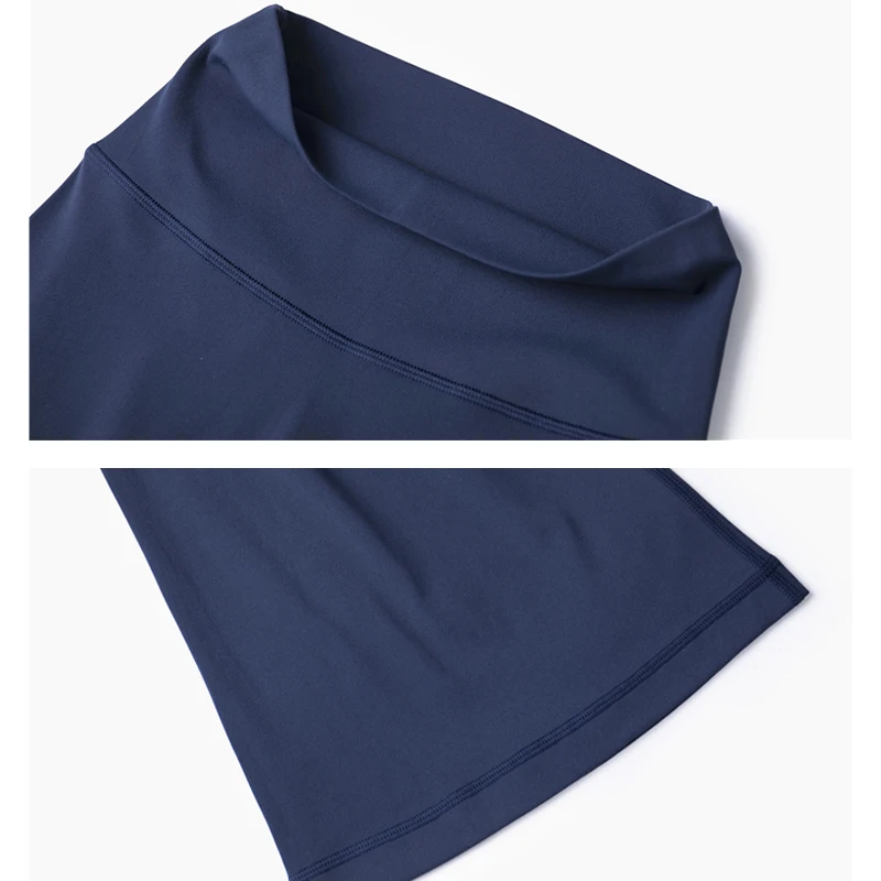 DANCEFISH 2023 Women Tight Pants High Waist Tummy Control Low Intensity Daily Wear Walk Joggings Pilates Yoga Flared Trousers