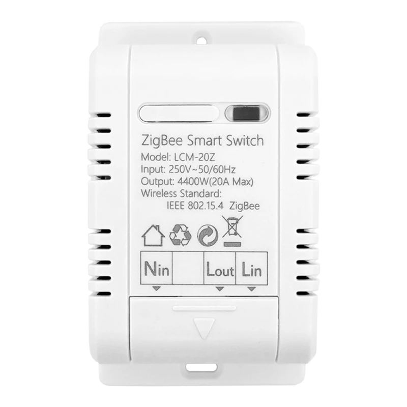 

Zigbee Smart Circuit Breaker Switch Mouldle On/Off Controller Electrical For Household Appliances DIY Your Home