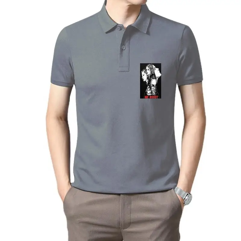 

Golf wear men Mr Robot Fsociety Anonymous Mask Fsociety Mens Cool Personalized polo t shirt for men