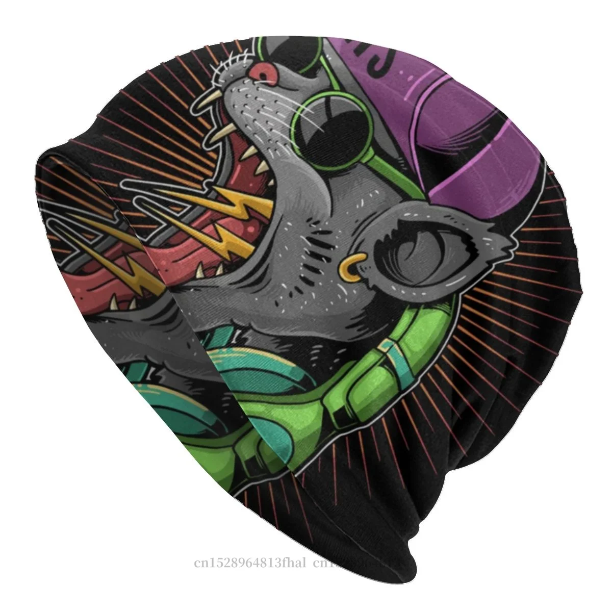 

Кричащая кошка Hypebeast, Подростковая шапочка, Мужская Уличная тонкая шапка, шапочки, облегающие шапки для мужчин, женщин, мужчин, творческие хл...