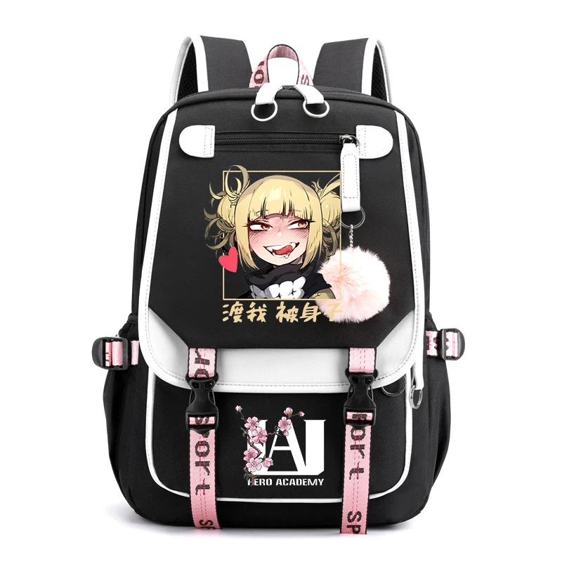 

Anime Boku no Hero Academia Toga Himiko Backpack Girls Kawaii Bookbag Waterproof Travel Backpack High Quality School Bag Women