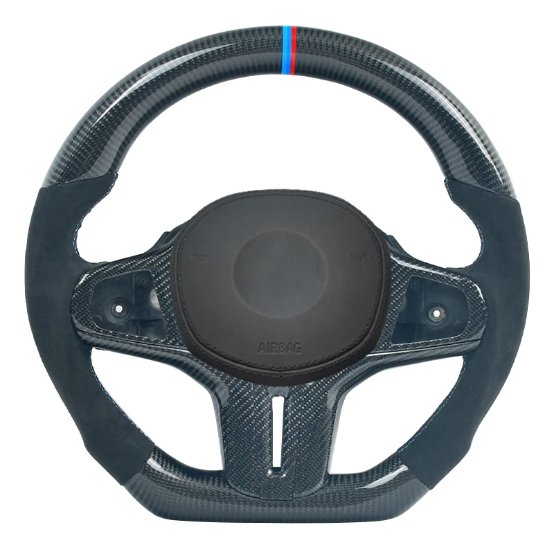

Рулевое колесо из углеродного волокна под заказ для BMW G20 G28 G22 G29 F87 G80 F82 F83 G30 G31 G32 G38 G11 G12 G01 G02 G05 G06 F90 F92