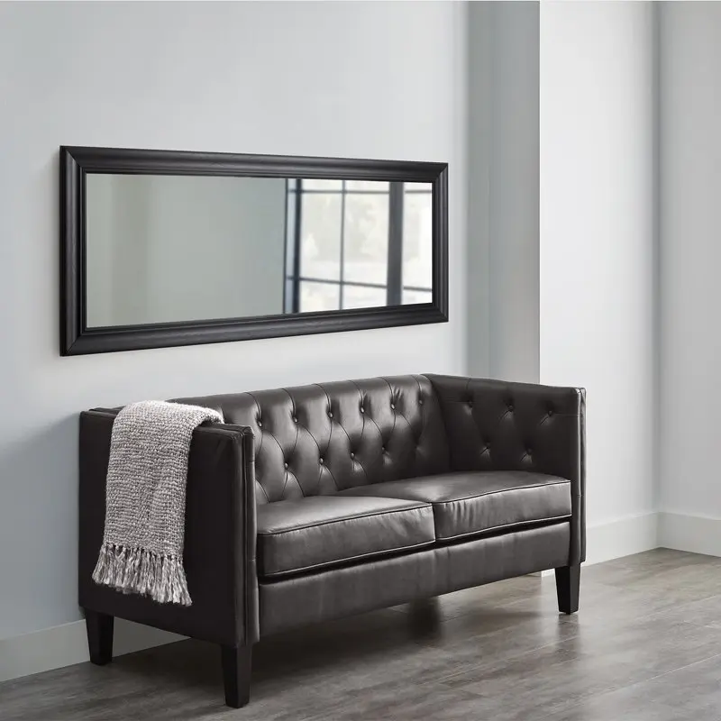 

Rectangular Full Length Mirror, Black