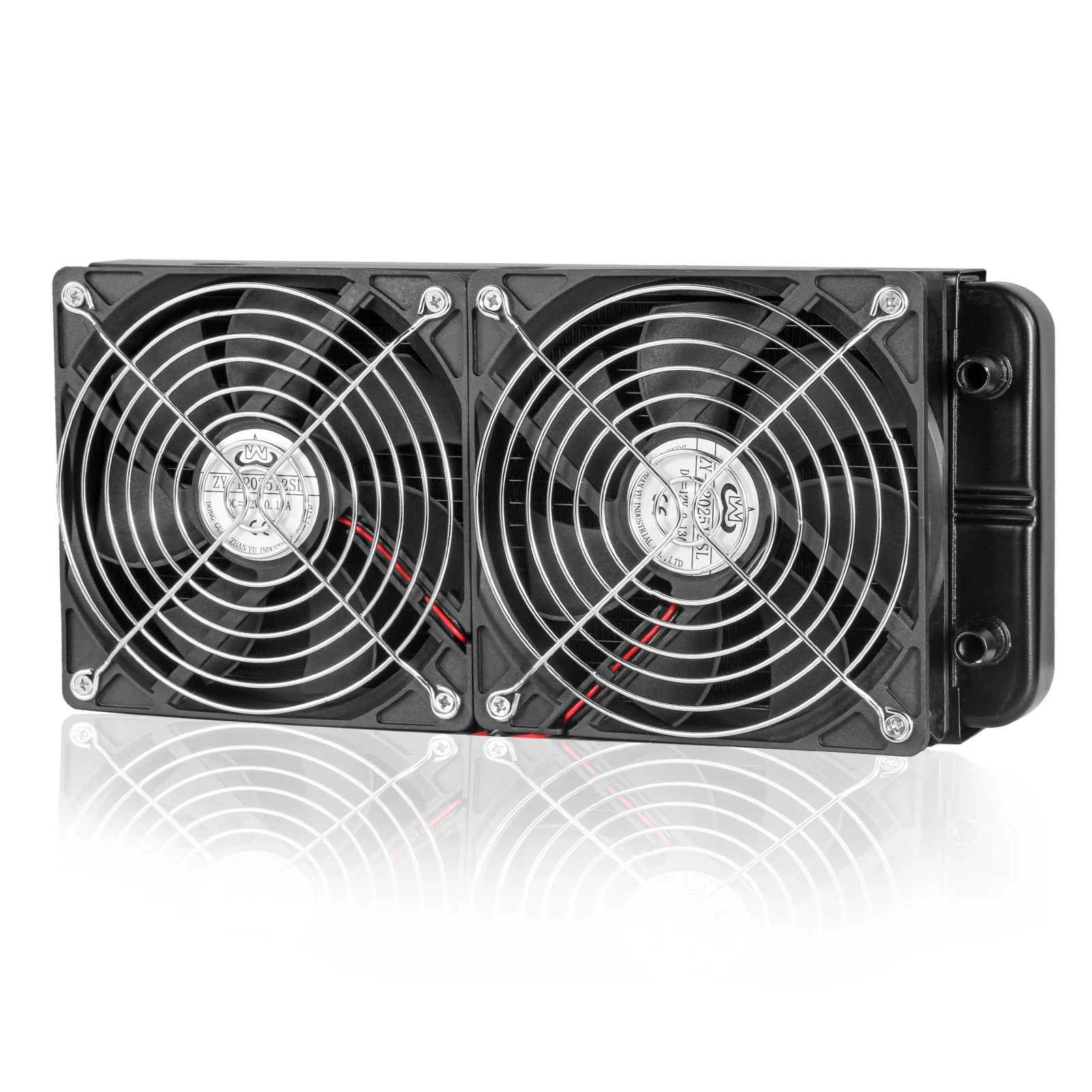 Sxdool Water Cooling Radiator Duplo Ventilador Duplo para Computador Descarga de Água Vento Forte Recomendar 240 mm