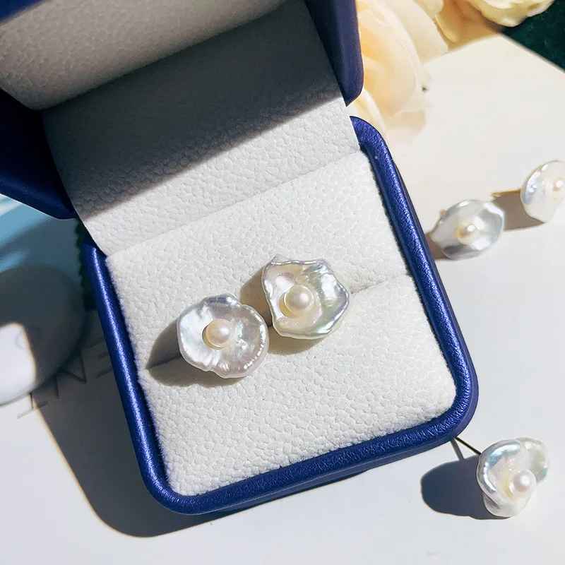

Игла из серебра 925 пробы с пресноводным жемчугом в стиле ретро