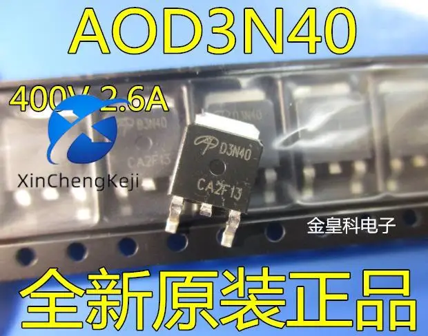 

30 шт. Оригинальный Новый Триод aood3n40 D3N40 MOS 400 В 252 а TO-A0D3N40