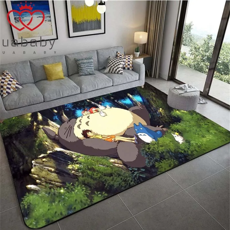 Amime My Friend Cartoon Floor Mat Bedroom Living Room Dormitory Soft Non-slip Carpet Entrance Door Mat