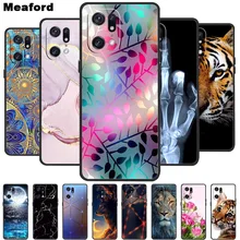 Phone Case for OPPO Find X5 / FindX5 Pro 5G Cover Cartoon Soft TPU Silicone Cases for Oppo Find X5 Pro Funda X5Pro X 5 2022 Capa