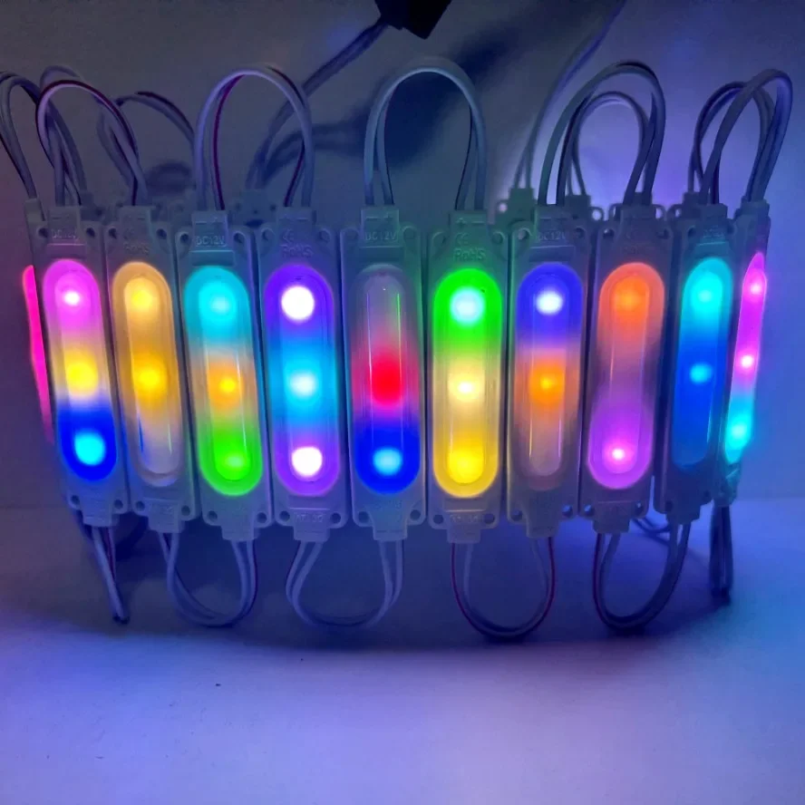 

RGB Светодиодные Модули Epistar 12В 10шт