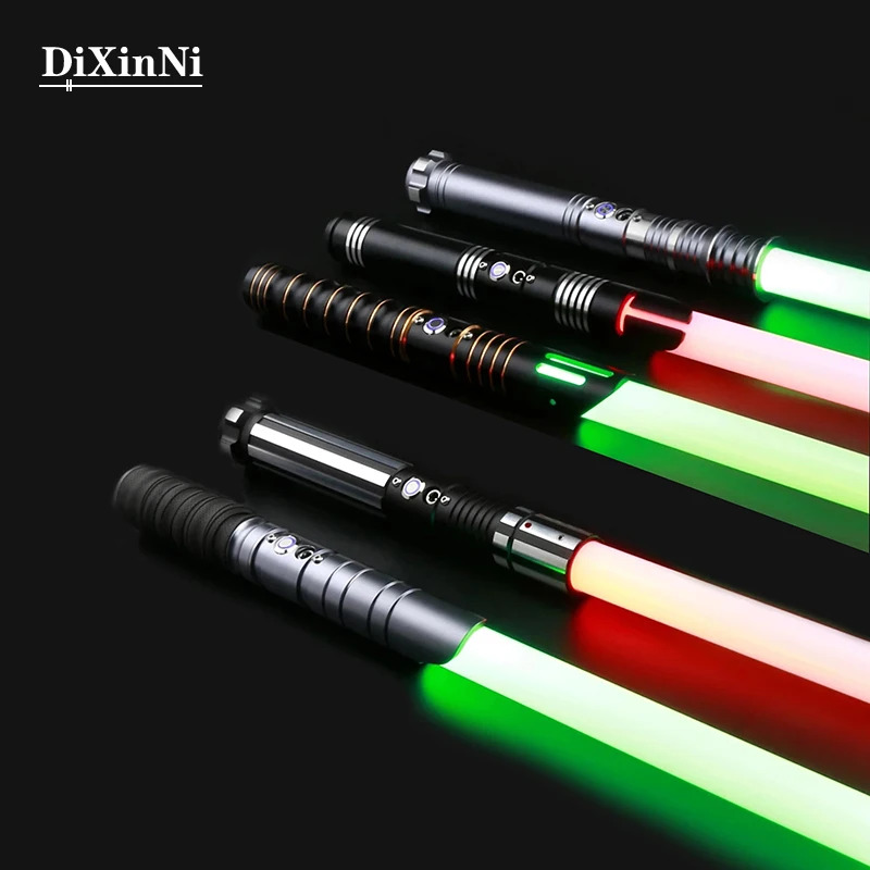 Металлический световой меч RGB лазерный Espada Saber De Luz Rave оружие 12 цветов Изменение 5