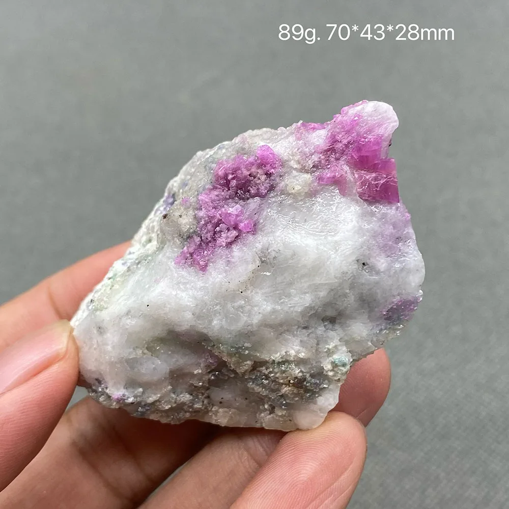 100% натуральный флуоресцентный рубин бриллиантовые камни и кристаллы Исцеляющие