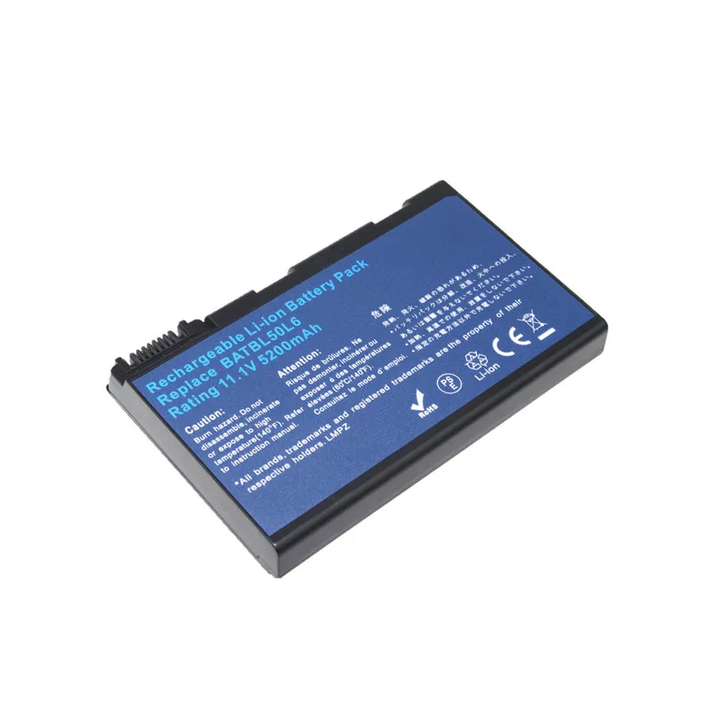 Новый аккумулятор для ноутбука ACER Aspire 3100 3690 5100 5110 5515 5610 5630 5680 9110 9120 BATBL50L4 BATBL50L6