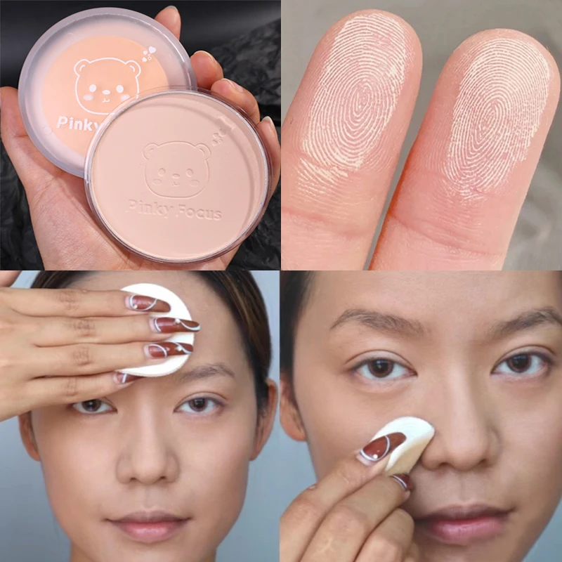 

3 Colors Face Loose Powder Oil-control Waterproof Professional Women Cosmetics Mineral Natural Matte Finish Setting Loose Powder