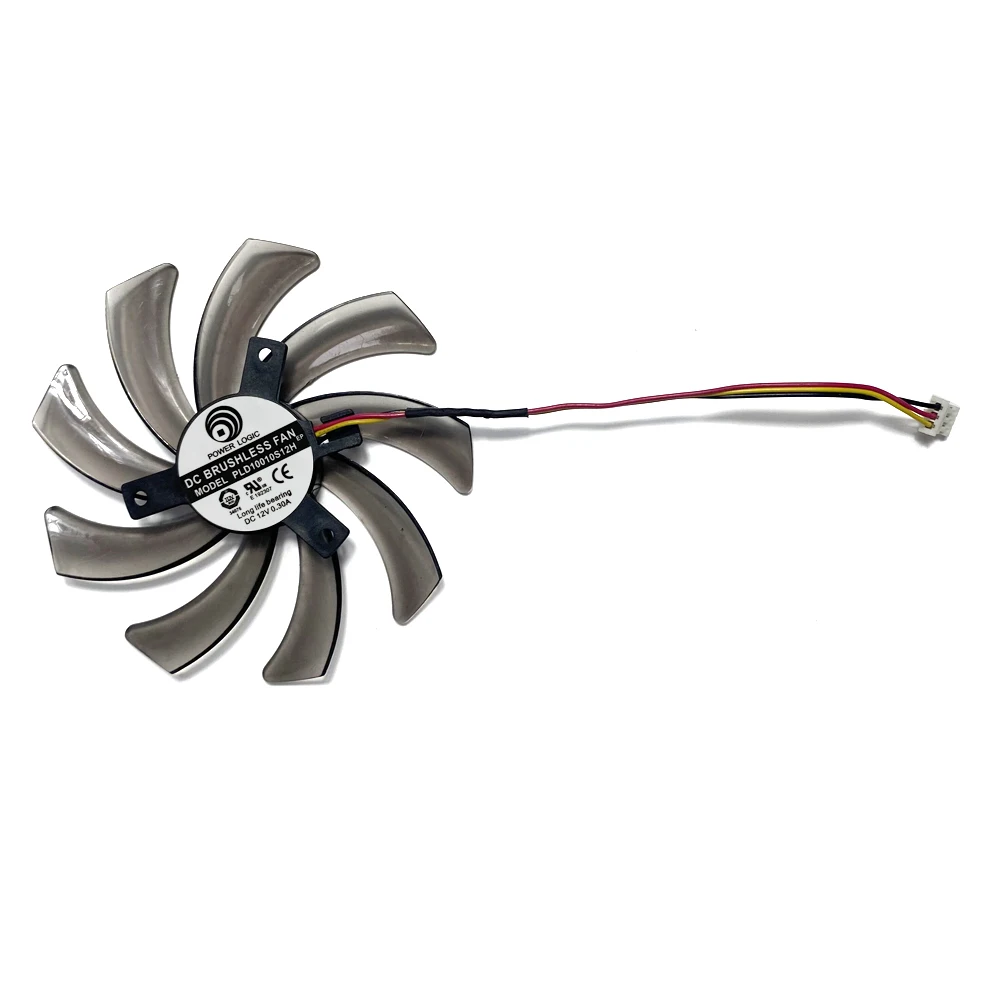 Фото Вентилятор охлаждения 3PIN PLD10010S12H T129215SM для Gigabyte HD 7770 Radon GT 640 GTX 550 650 660 650Ti 750 ATI Radeon R9 200 №4