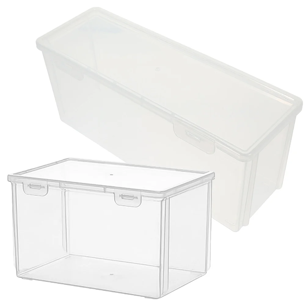 

Household Crisper Bread Storage Box Fresh Keep Holder Fridge Organizer Kitchen Container