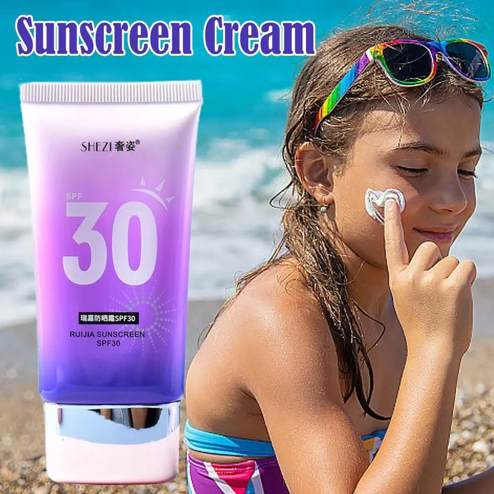 

Shezi 40g SPF30 Facial Sunscreen Whitening BB Cream UV Protective Anti-Aging Oil-control Milk Cream Moisturizing Sunblock S L0C5