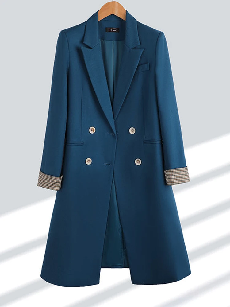 Autumn and winter new design elegant British and Chinese windbreaker coat temperament women's windbreaker