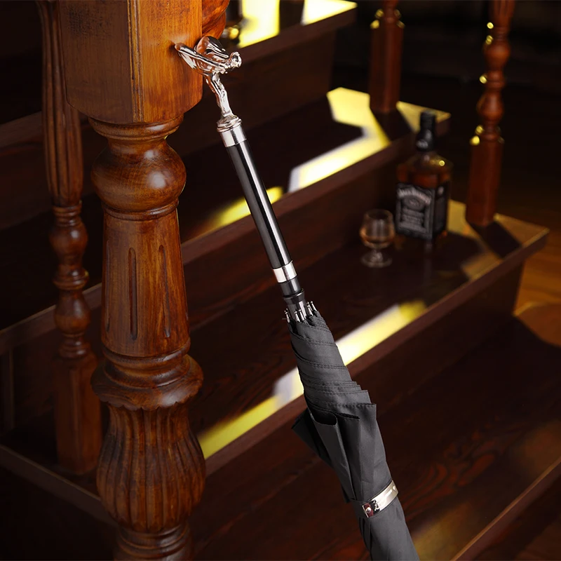 Роскошный недорогой зонт-Катана для самозащиты деловой дешевый Зонт от ветра