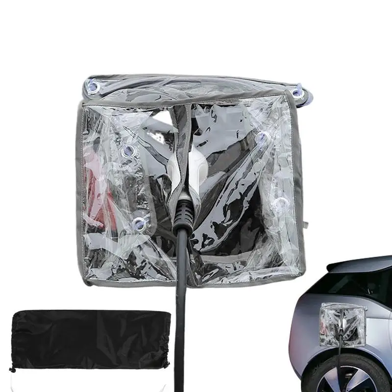 

Dustproof Car Charger Cover Waterproof Electric Auto Charging Port Rain Cover Outdoor Sunscreen Charger Protector Car Accessorie