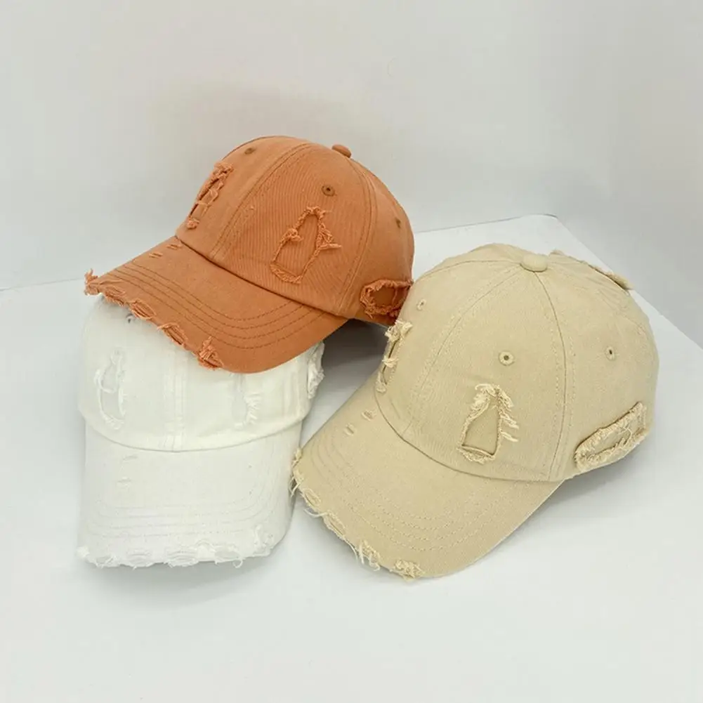 

Durable Dad Hat Windproof Unconstructed Sport Cap Low Profile Women Outdoor Hat