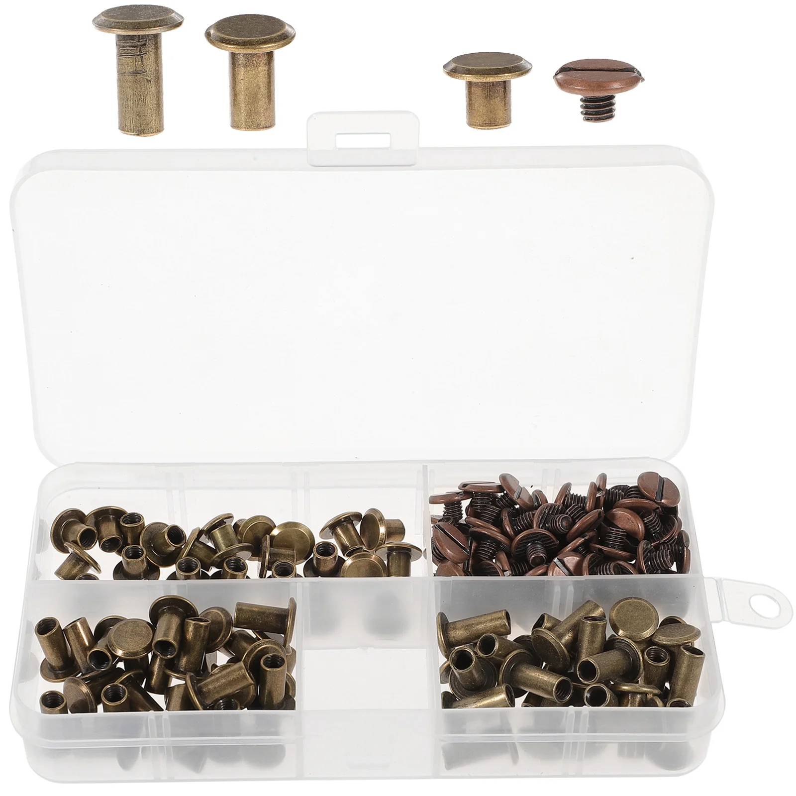 

Screw Delicate Bag Rivet Crafts Repair Studs For Repairing DIY Luggage Nails