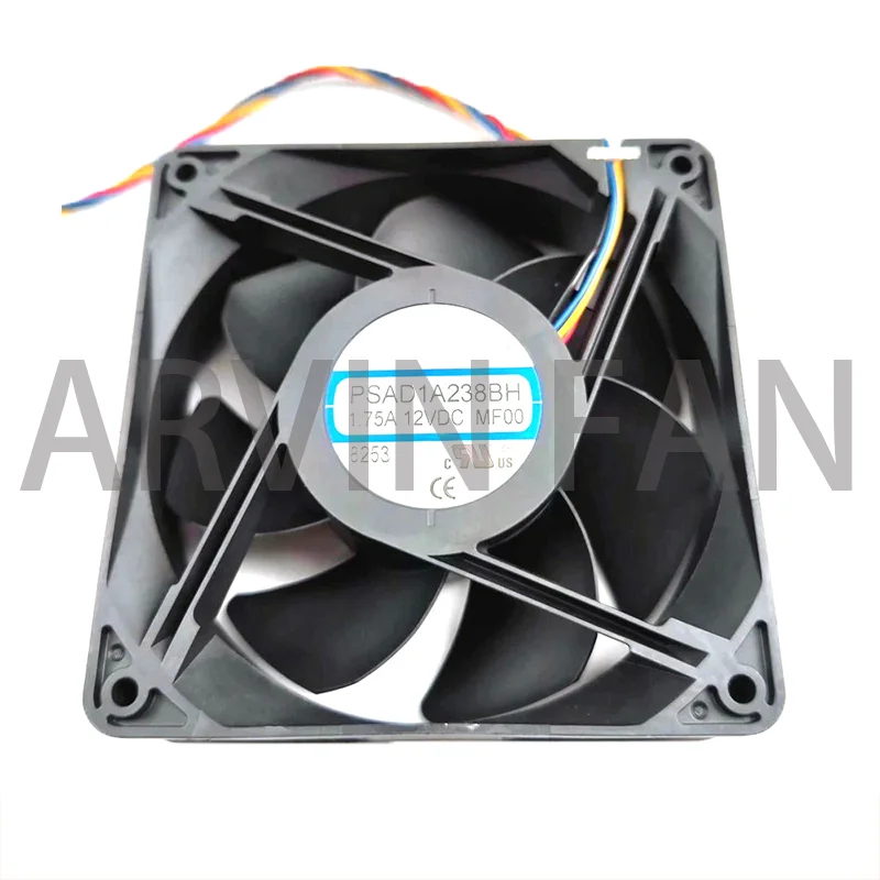 Fan Dc 12v 1.75a 7524 120x120x38mm 4-line V9 B7 S9 Z9 Mining