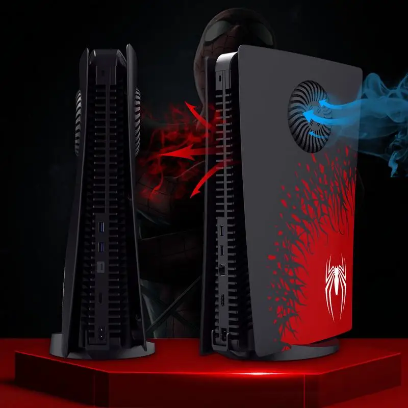 Лицевая панель для Play station 5 Disc Edition ForPS5 Spider Design DIY сменный Корпус Корпуса из