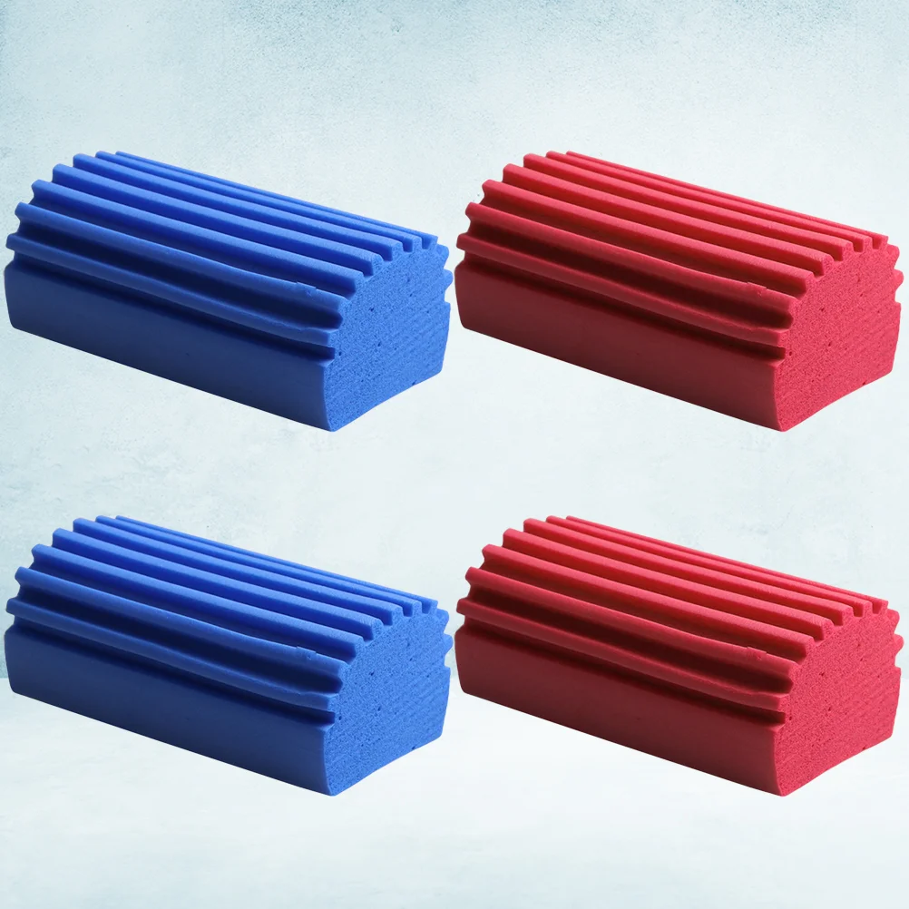 

4 Pcs Cleaning Sponge Multi Functional Cleaning Brush Dish Sponge Car Kitchen Rust Cleaning Tools Floors Wash Sponge