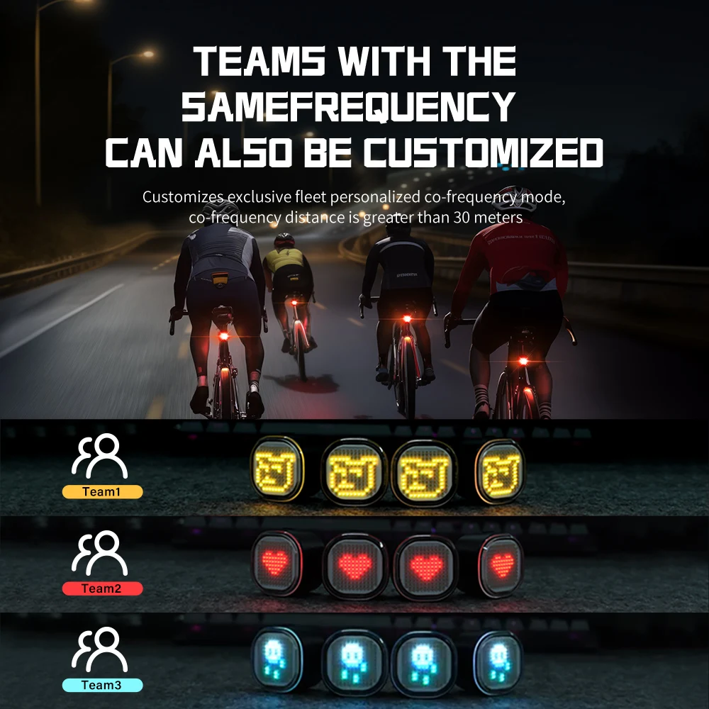 Задний фонарь TOWILD TL08 для велосипеда