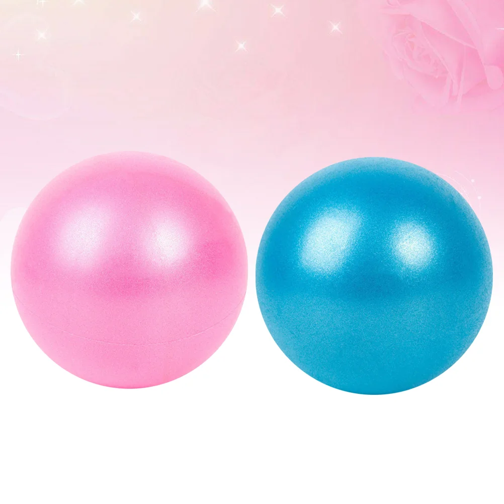 

2PCS 25CM PVC Pilates Yoga Yoga Fitness Auxiliary Explosion-proof Yoga Exercise Flexible Balance Fitness