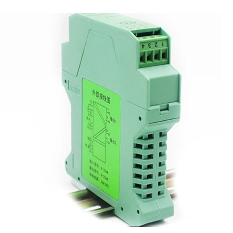 

Signal Isolation Transmitter Current, Voltage Transmitter Multiple Input, Multiple Output 4-20MA,0-10V(4-20MA to 0-10V)