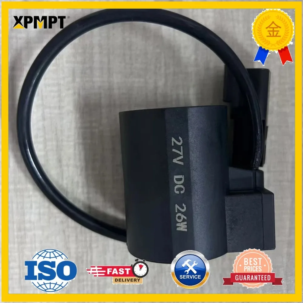 Электромагнитный клапан в сборе (катушка) XKAL-01007 CAP024L+DT для экскаваторов R140W7, R170W7, R170W9, R200W7, R210LC9, R250LC7, R290LC7 (art.: 3920dbc17f640) - 3920dbc17f640