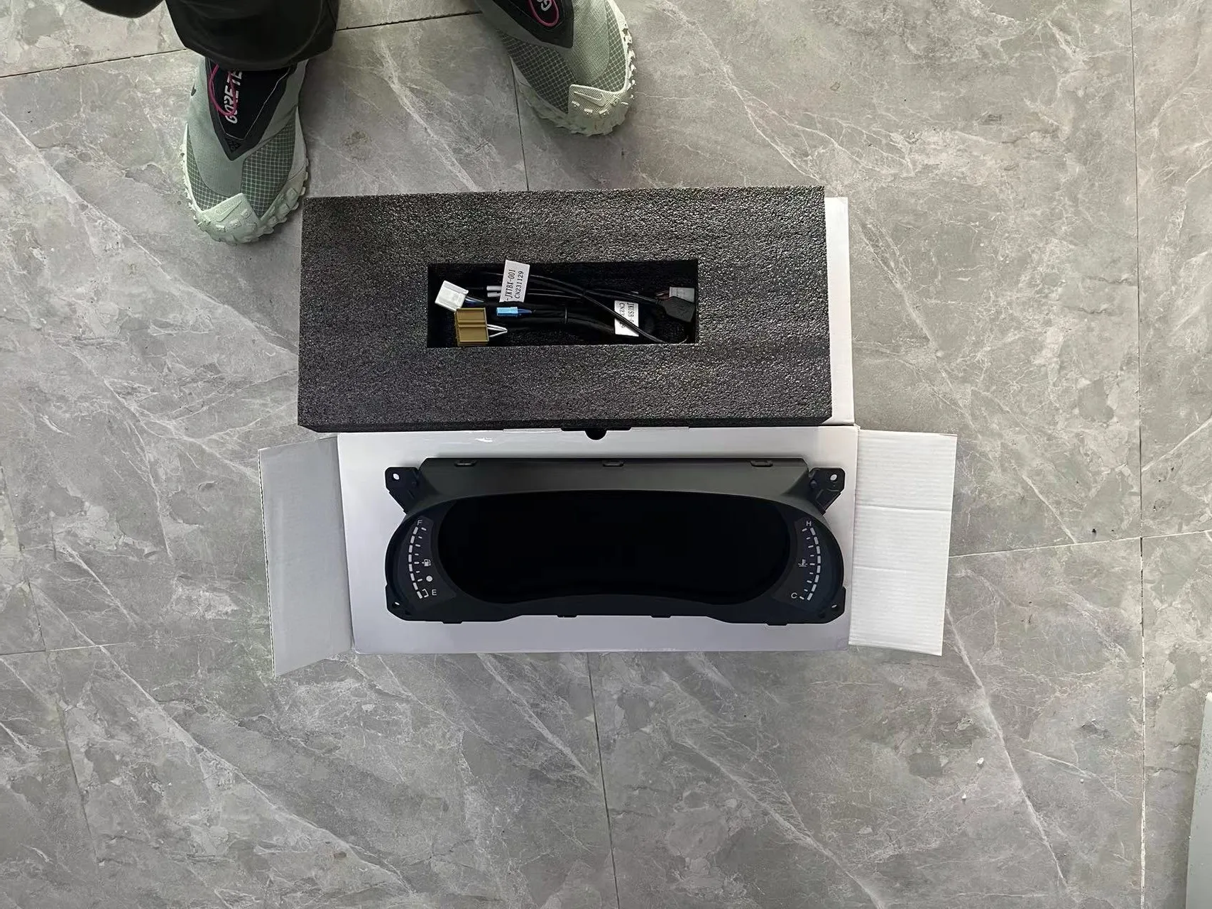 Цифровой кластер для Jeep Waranger JK J PRO 2007-2010 измеритель скорости виртуальной кабины